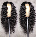 Indian Loose Deep Wave 360 Lace Frontal Wigs for Women
